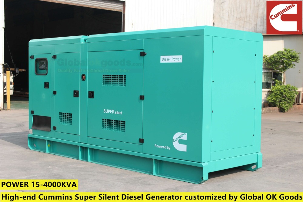 POWER:440KVA CUMMINS Diesel Generator, UK.DSE7320 intelligent control system