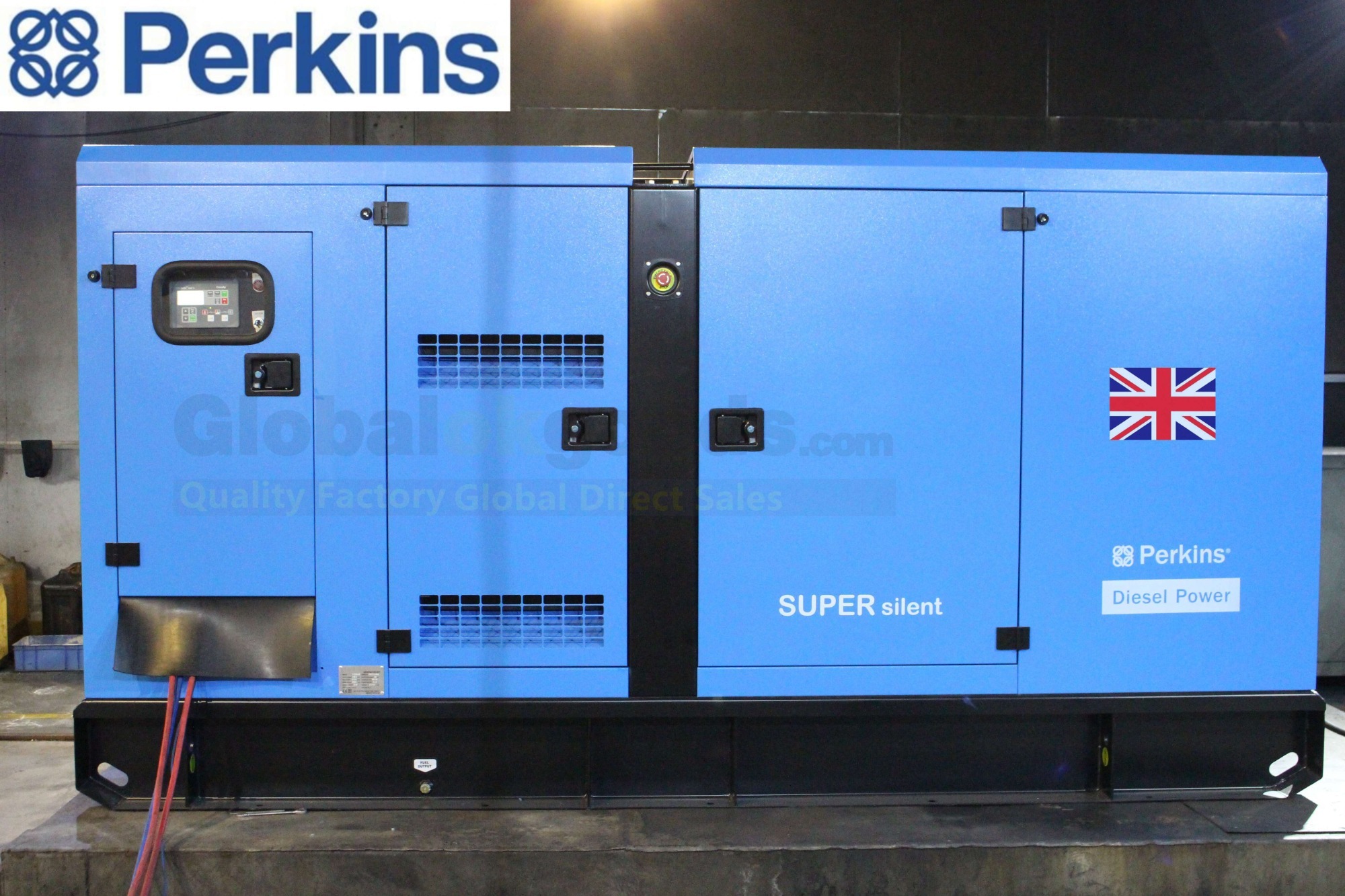 UK.PERKINS POWER-250KVA Diesel Generator,Intelligent control system