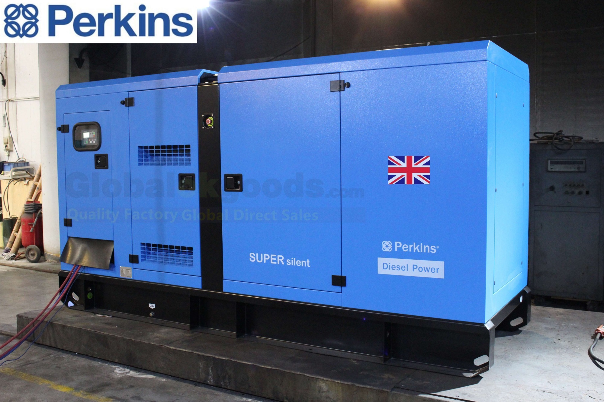 UK.PERKINS POWER-250KVA Diesel Generator,Intelligent control system