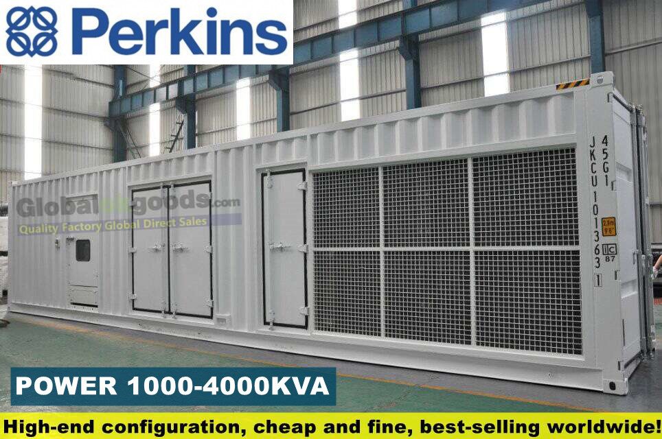 PERKINS POWER-1650KVA Container SILENT Diesel Generator