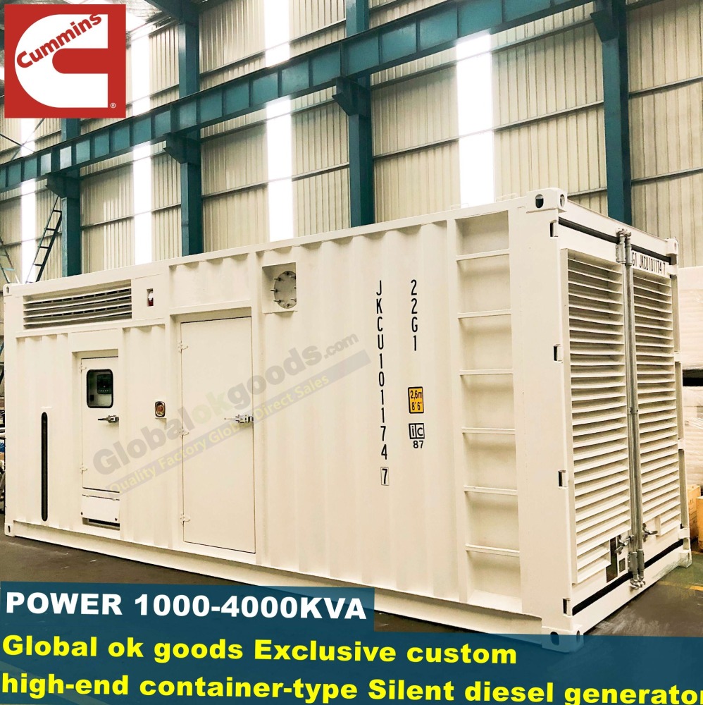 CUMMINS POWER-1410KVA Container SILENT Diesel Generator