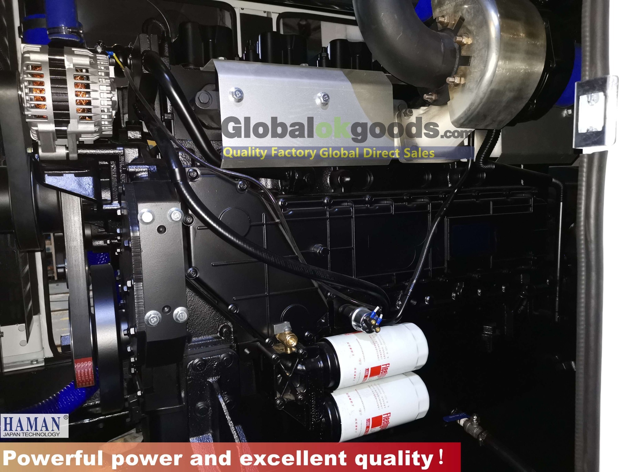 POWER:500KVA Japan HAMANディーゼル発電機 SUPER SILENT Diesel Generator