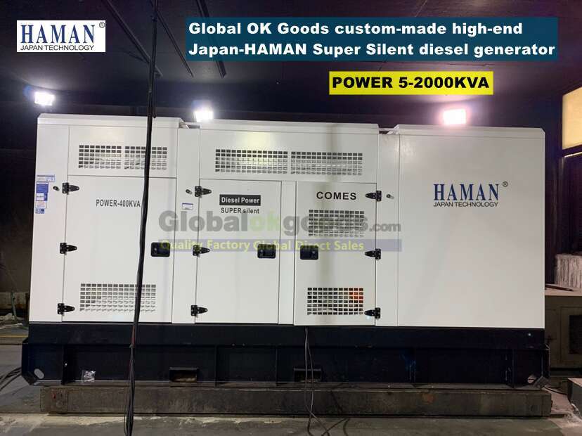 POWER:400KVA Japan HAMANディーゼル発電機 Diesel Generator Intelligent control system
