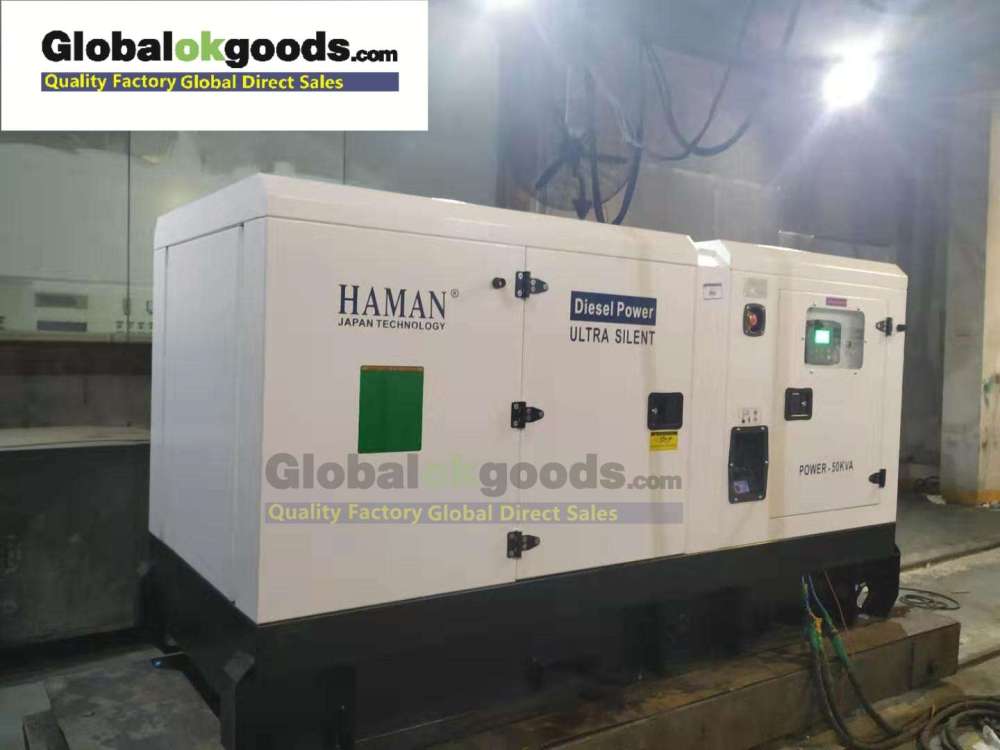 POWER:50KVA Japan HAMANディーゼル発電機 SUPER SILENT Diesel Generator