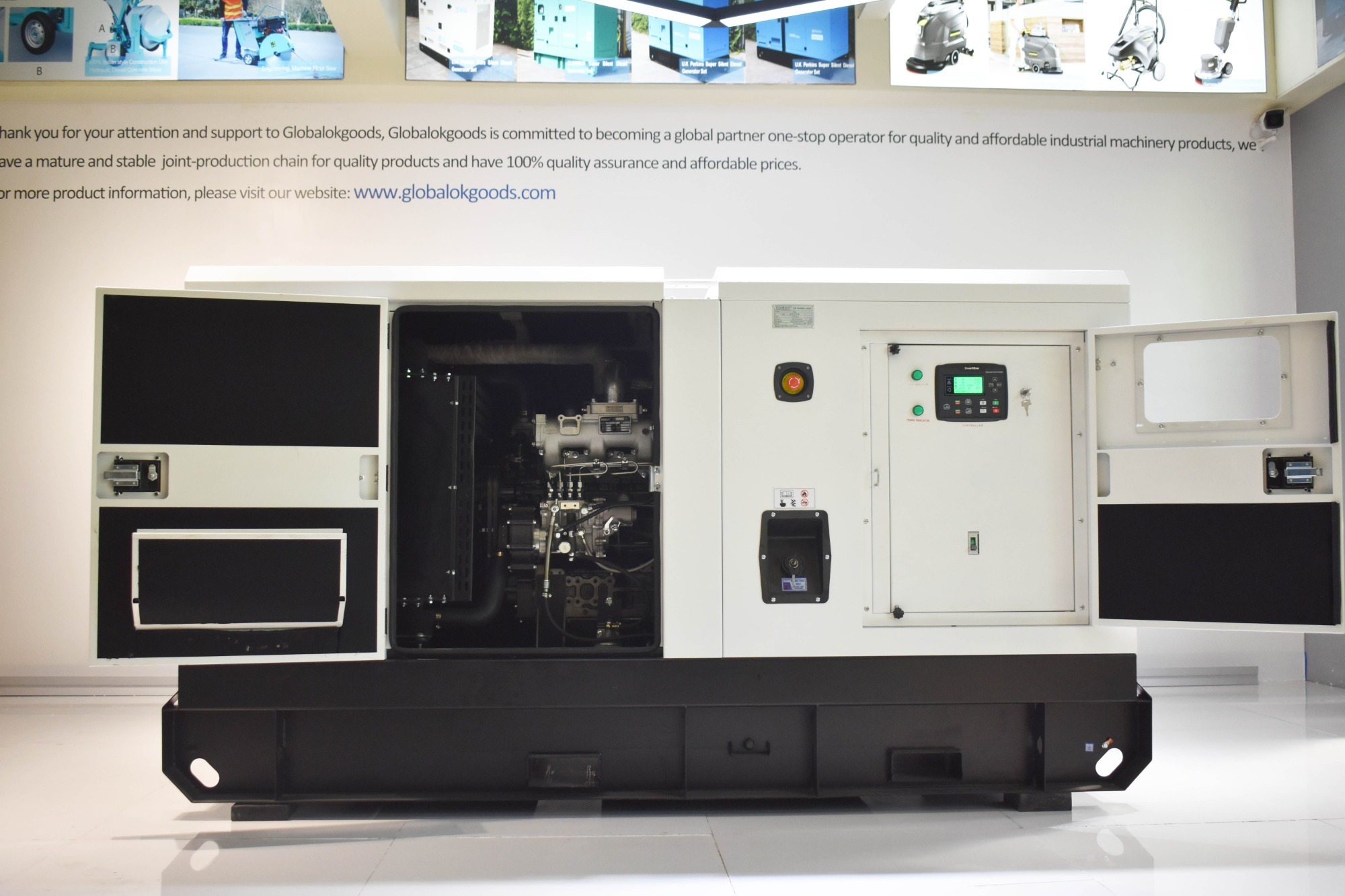 POWER:40KVA Japan HAMANディーゼル発電機 SUPER SILENT Diesel Generator