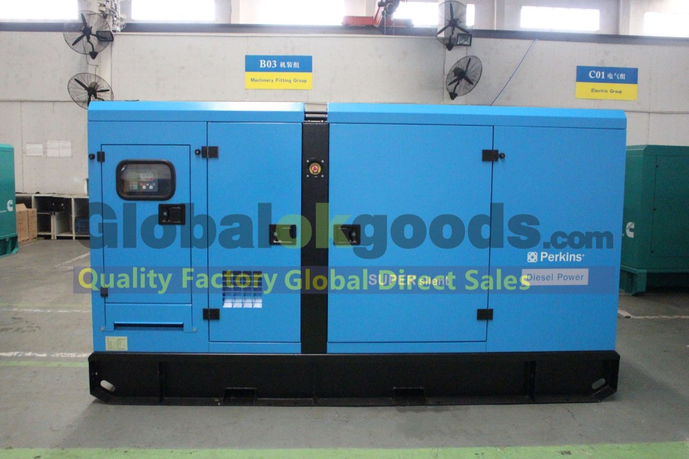 UK.PERKINS POWER-110KVA SUPER SILENT Diesel Generator， Intelligent control system