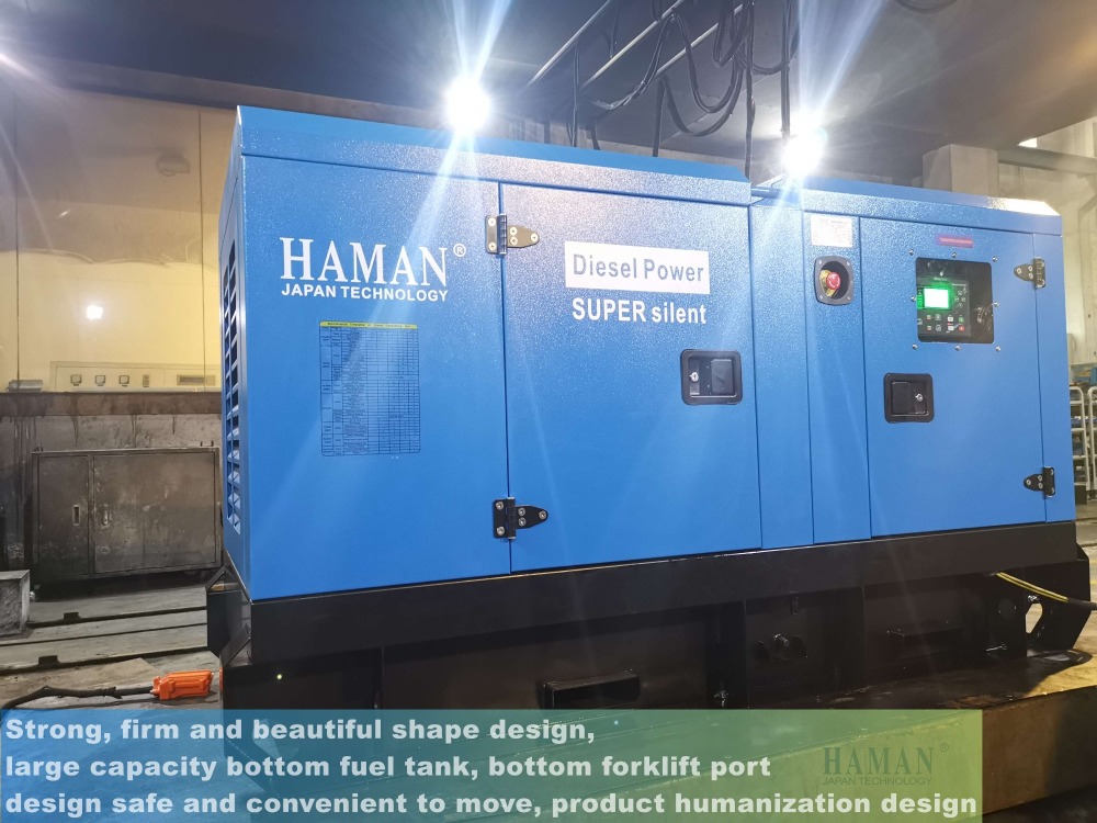 POWER:15KVA Japan HAMAN ディーゼル発電機SUPER SILENT Diesel Generator