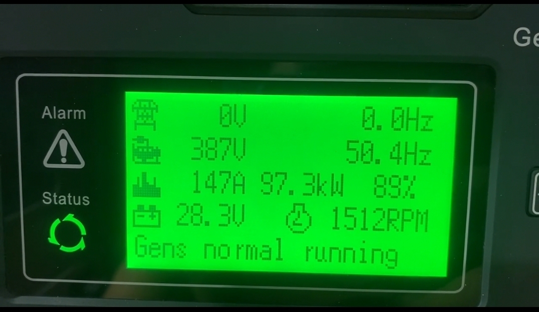 POWER:125KVA Japan HAMAN ディーゼル発電機SUPER SILENT Diesel Generator