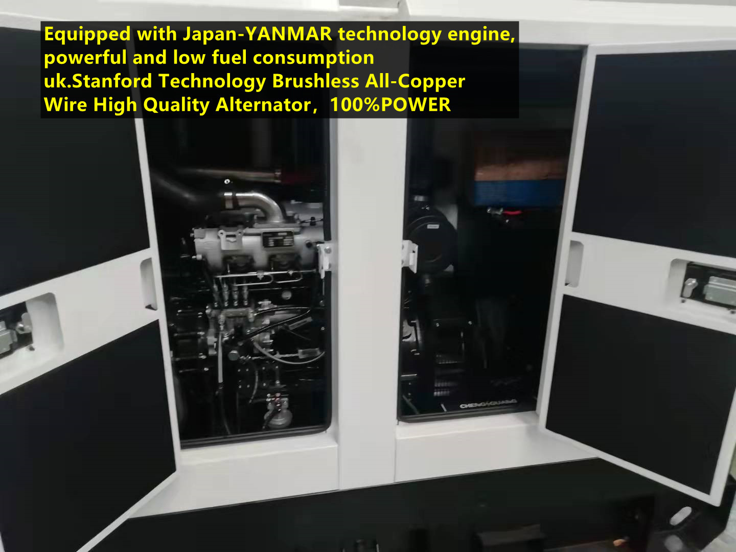 POWER:125KVA Japan HAMAN ディーゼル発電機SUPER SILENT Diesel Generator