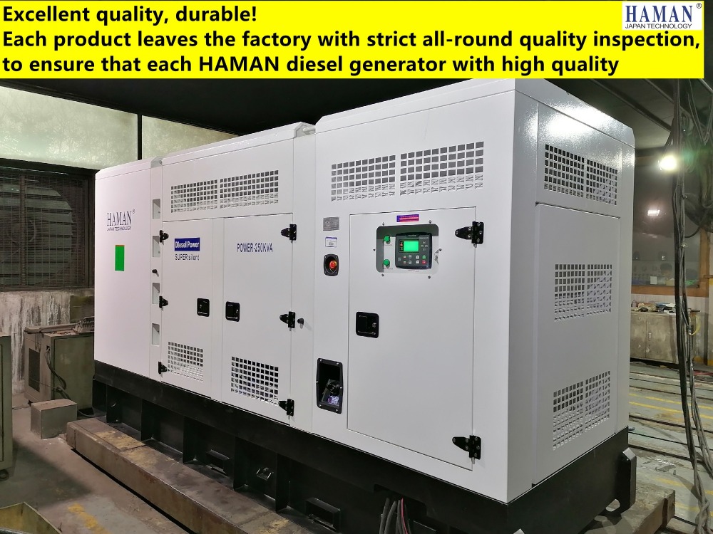 POWER:200KVA Japan HAMAN ディーゼル発電機Diesel Generator Intelligent control system