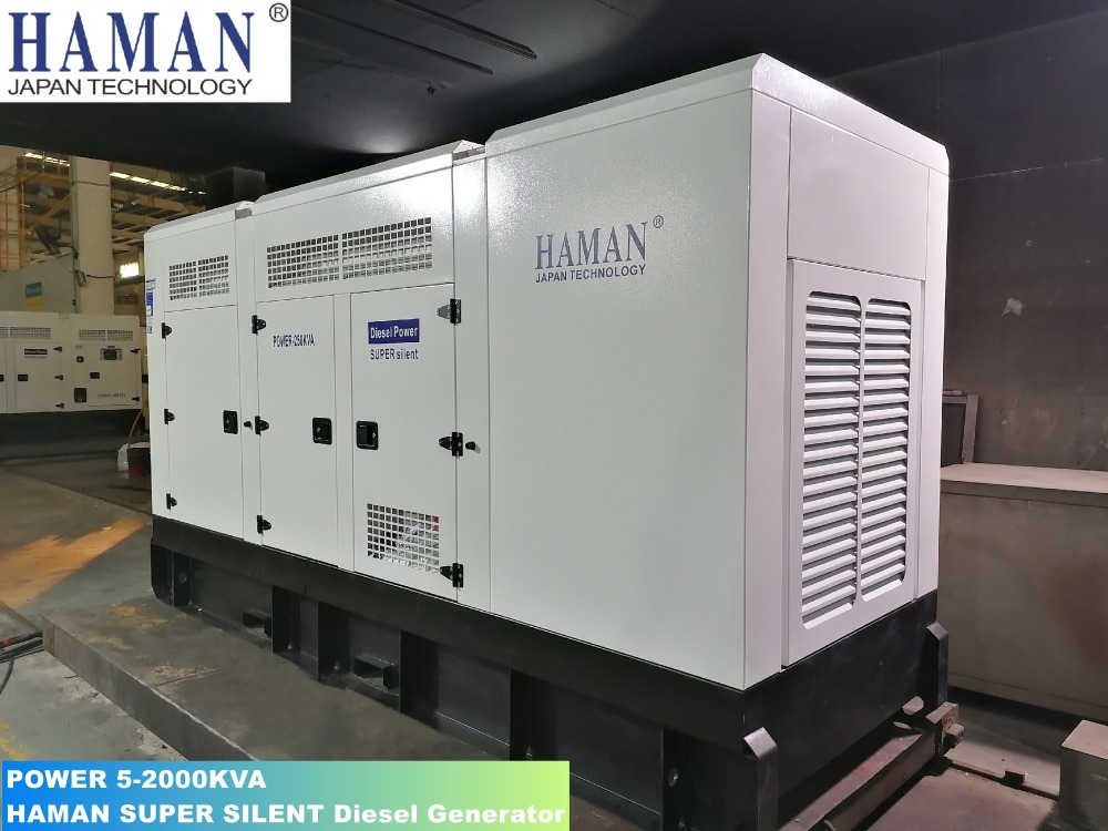 POWER:200KVA Japan HAMAN ディーゼル発電機Diesel Generator Intelligent control system