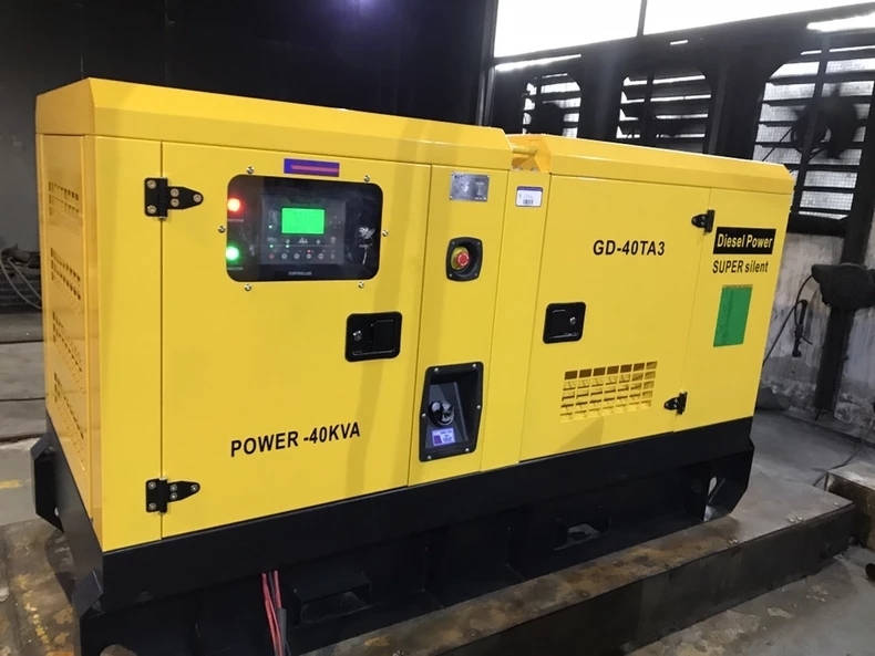 UK. Ricardo series, POWER:40KVA, British Stamford technology brushless 100% cooper wire alternator, intelligent control system, OEM servises
