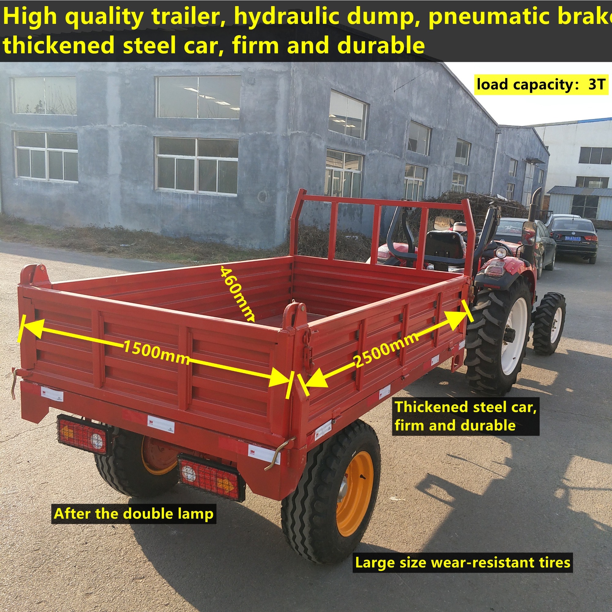 3T Hydraulic dump truck