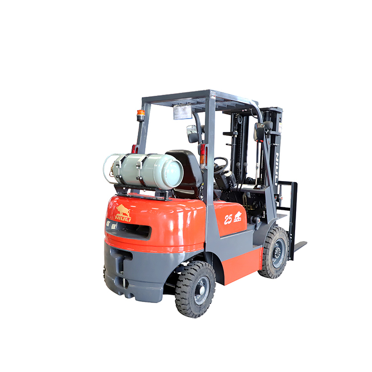 2.5T NIULI  cpapacity gasoline LPG forklift truck with  K25 engine
