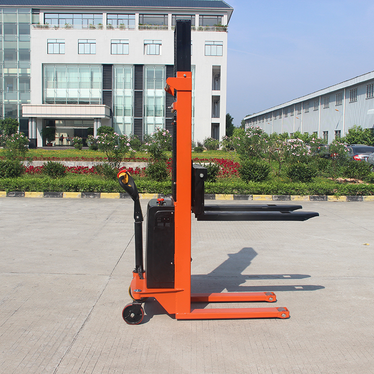 NIULI 1000KG Walkie Forklift Hydraulic Full Electronical Elevated lifter Economical Electric Stacker