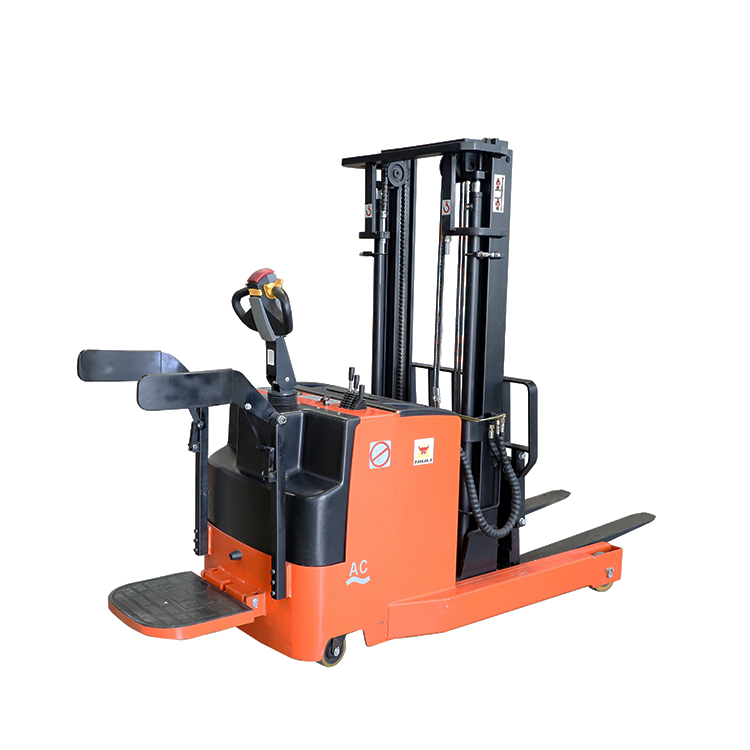 NIULI High quality telehandler China all electric walking reach pallet truck stacker price automatic transmission forklift
