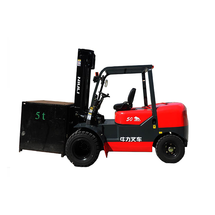 5T Rough terrain forklift with Japanese Mitsubishi S6S engine