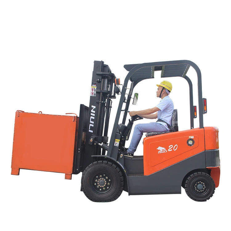 2T NIULI Electric Forklift  Capacity Fork Lift Truck Hydraulic Stacker Trucks