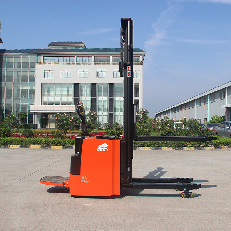 NIULI Electric Forklift Truck Pallet Lift Stacker Capacity 1500kg /2000kg Full Electric Stacker