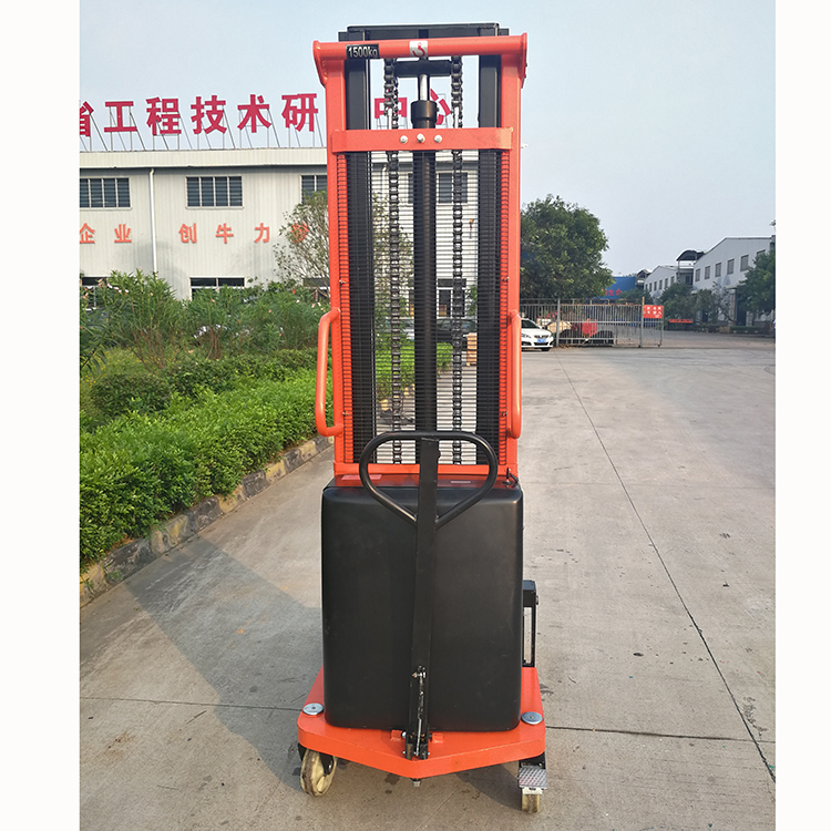 Montacarga Used Foklift Pallet Truck Semi-electric stacker