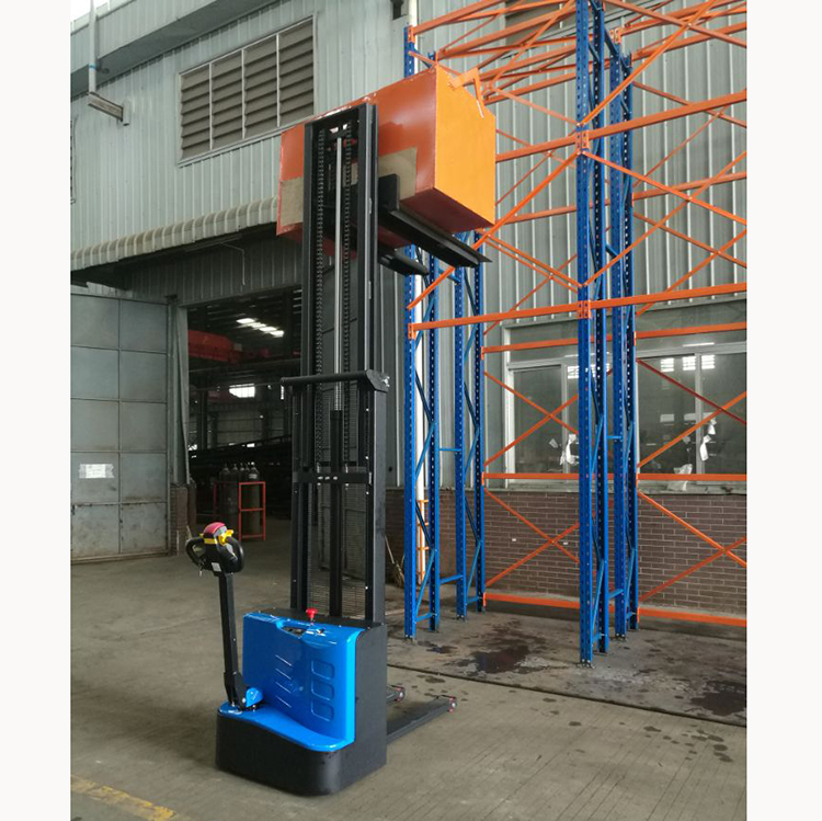 NIULI Electric Forklift Stacker Capacity 1500kg /2000kg Motorized Full Electric stacker