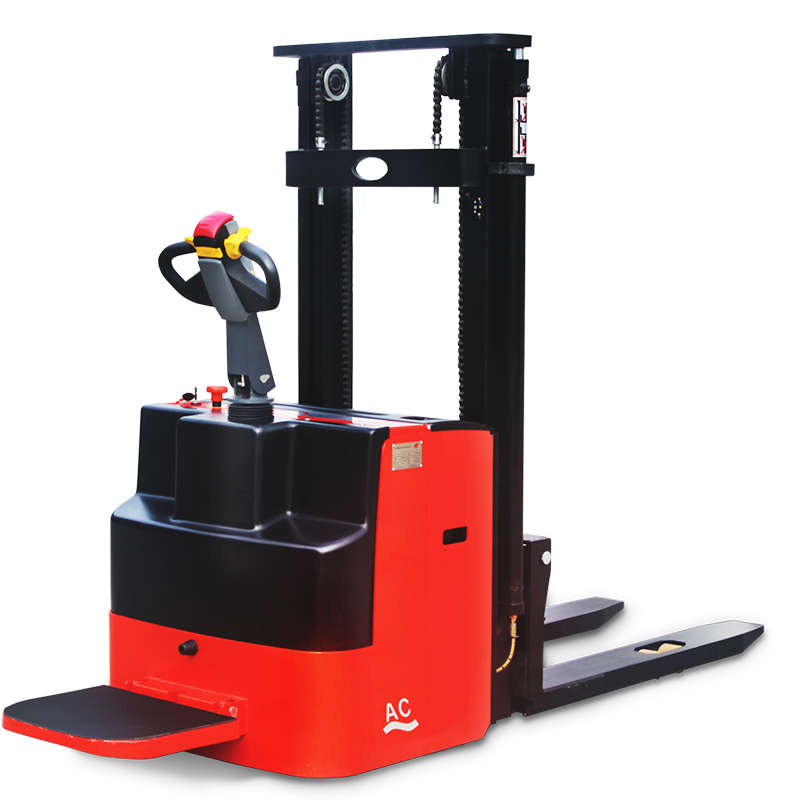 Walkie Electric Stacker Truck Pallet Lift Stacker Capacity 1500KG Montacarga Full Electric Forklift