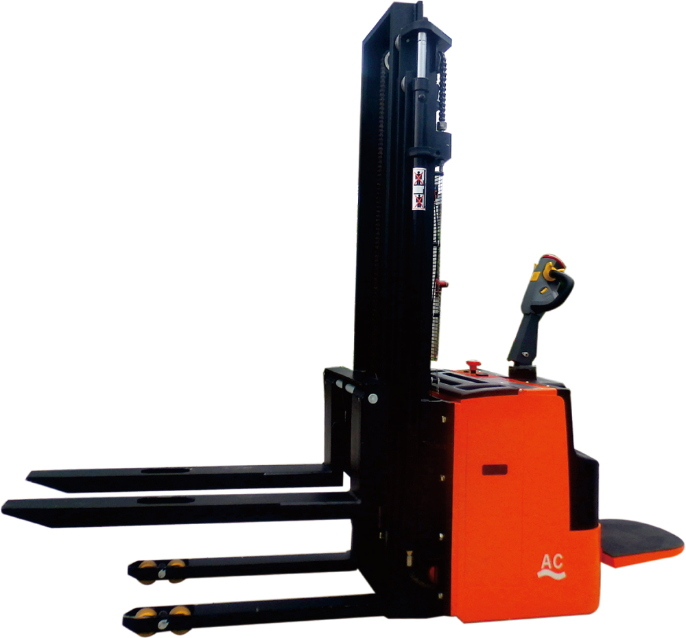 Full Electric Forklift Stacker 1000KG Capacity
