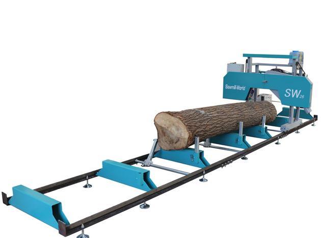 SW26 Wood Portable Horizontal Band Saw Mini Band Sawmills