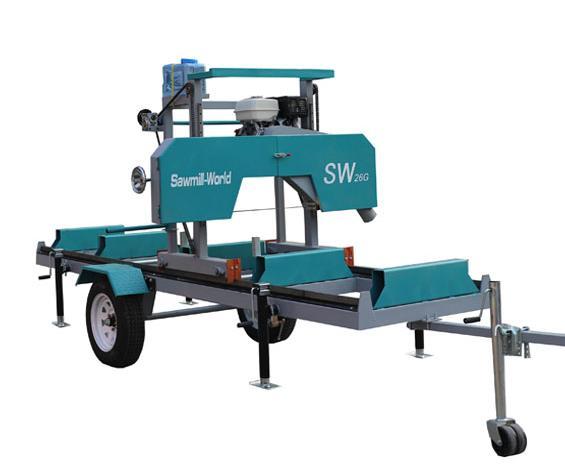 SW26 Wood Portable Horizontal Band Saw Mini Band Sawmills