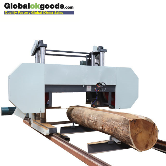 Automatic Horizontal Band Saw Mill Wood Cutting Sawmill Machine