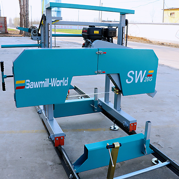 SW26 Portable Horizontal Band Sawmill