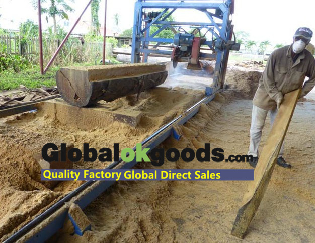 Portable Swing Blade Sawmill Wood Circular Saw Machine