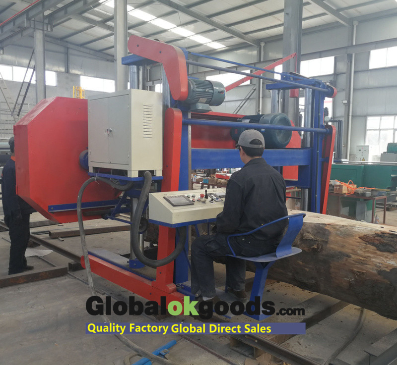 Large Size Horizontal Timber Band saw machines woodworking wood cutting