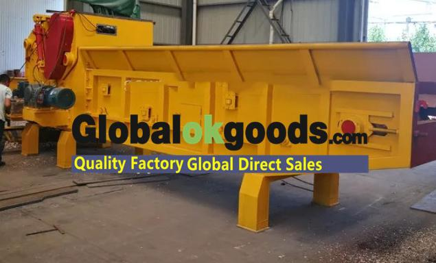 electric power / diesel power pallet wood chipper price