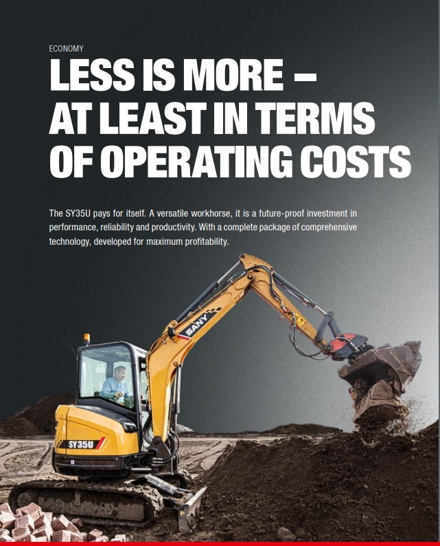 SY35U（T4f） Mini Excavator