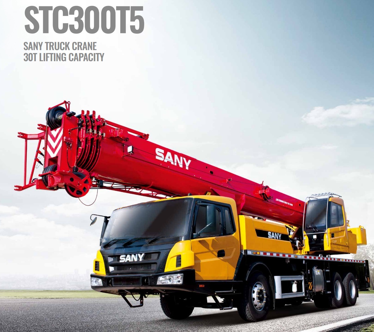 STC300T5 30t Truck Crane