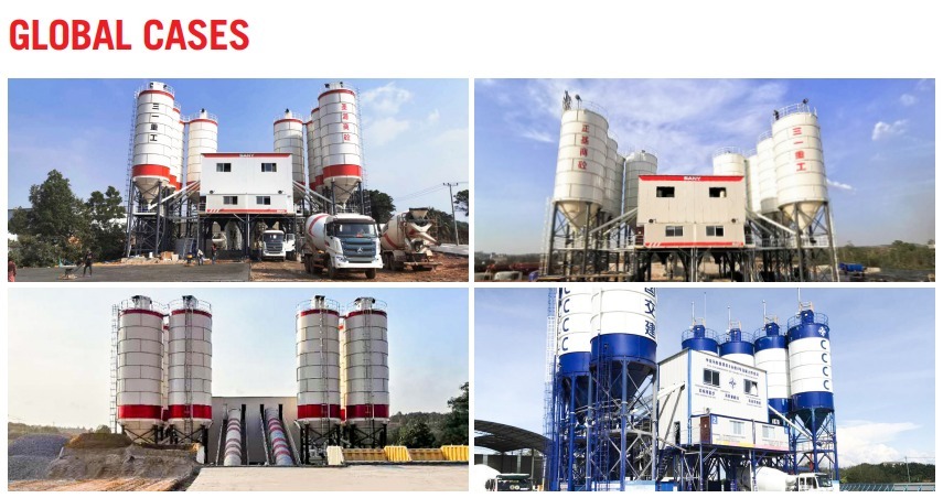 HZS90G G Series 90m³/h Concrete Batching Plant