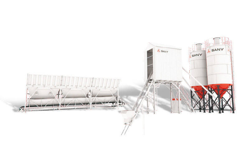 HZS90G G Series 90m³/h Concrete Batching Plant