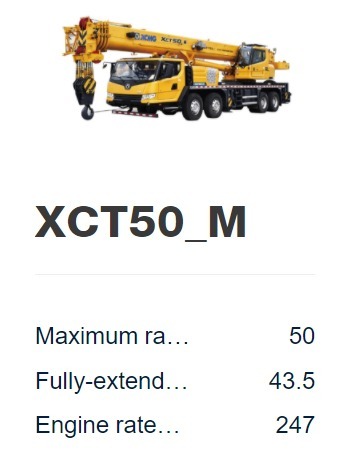 Truck Crane XCT50-M