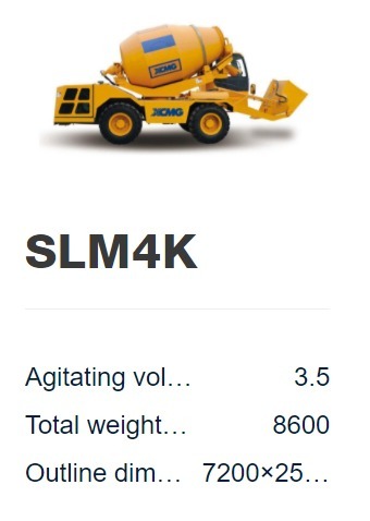 SLM4K Concrete Self Loading Mixer