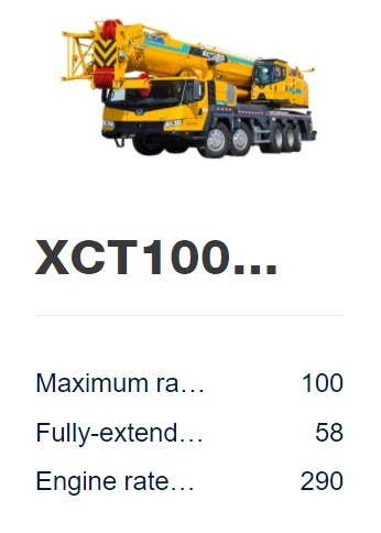 Truck Crane XCT100-M