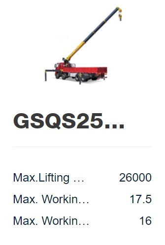 Loader Crane GSQS250-4