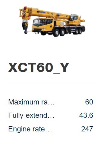 Truck Crane XCT60-Y