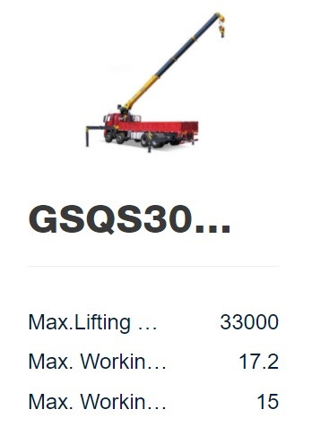 Loader Crane GSQS300-4