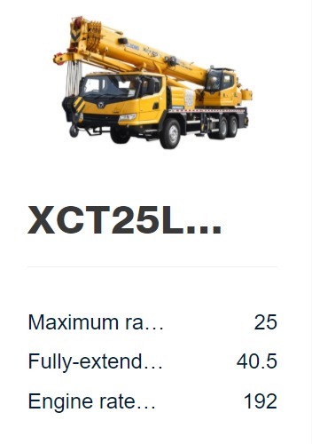 Truck Crane XCT25L5-Y