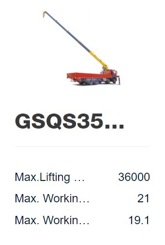 Loader Crane GSQS350-5