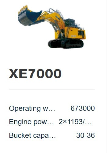 XE7000 Mining Excavato0