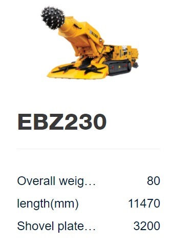 EBZ230 Series Coal  Roadheader