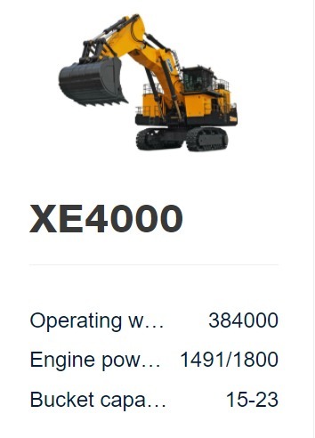 XE4000 Mining Excavator