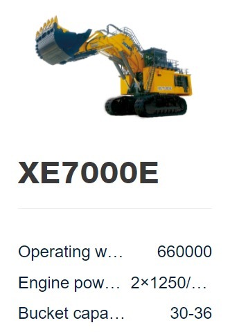 XE7000E  Mining Excavato0
